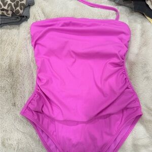 Shade & Shore Bright Pink Women's One Piece